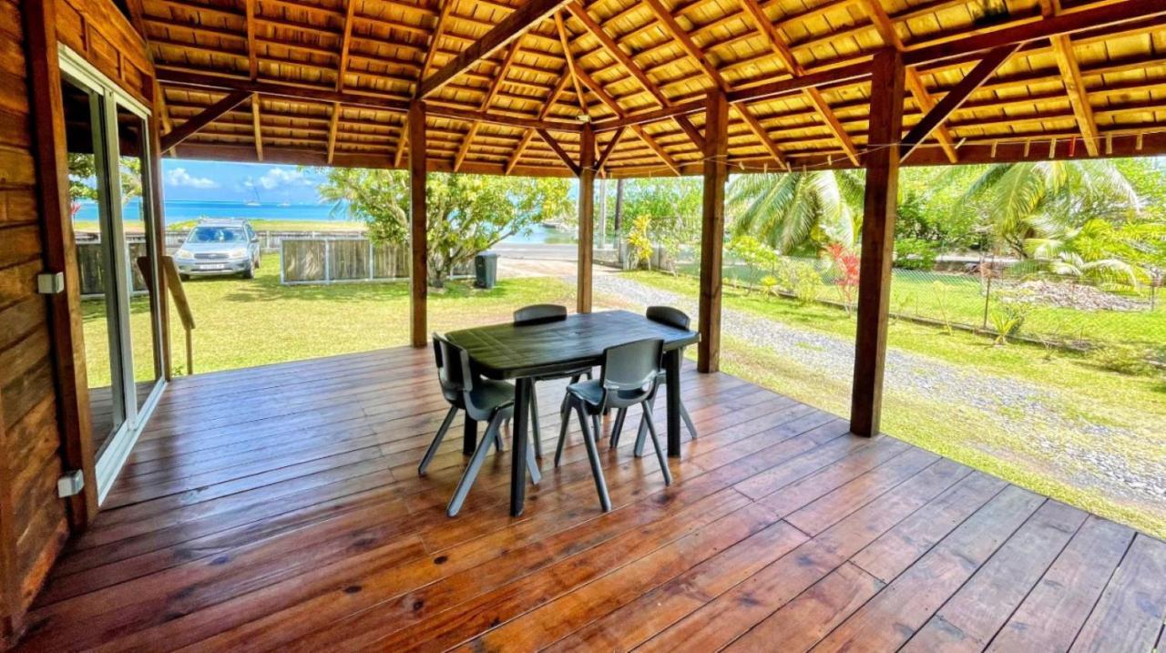 Raiatea - Orion Hoe Bungalow أوتوروا المظهر الخارجي الصورة